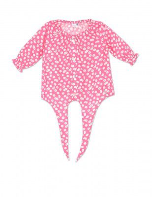 U.S. POLO ASSN. Girl's Regular Fit Tops