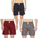 U.S. POLO ASSN. Mens Cotton Boxers (Pack of 3)...