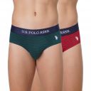 U.S. Polo ASSN. Men's Cotton Brief | Pack of 2...