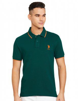 U.S. POLO ASSN. Men's Solid Regular Fit T-Shirt