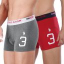 U.S. POLO ASSN.  Pack of 2 Solid Men Brief...
