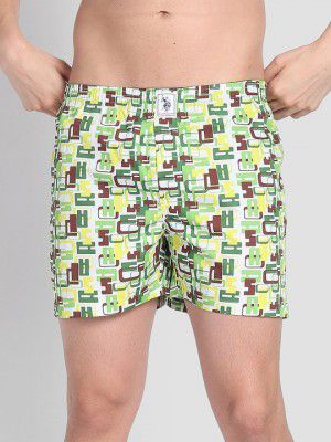 U.S. Polo Assn. Printed Pure Cotton IYAC Boxers Z9IYAC-ABM-PR