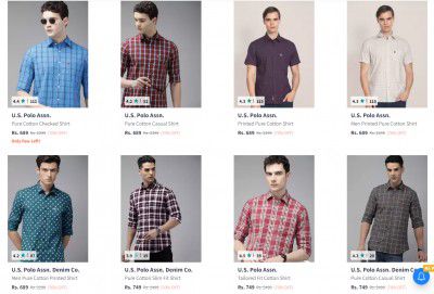 U.S. Polo Assn. Shirts Upto 70% Off 