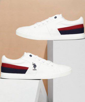 U.S. POLO ASSN.  Sneakers For Men  (White)