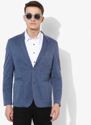 U.S. Polo Assn. Solid Single Breasted Casual Men Blazer