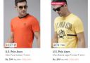 U.S. Polo Assn.Men's T-shirt Starts From ₹299...