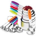 U-Taste Durable 18/8 Stainless Steel Measuring Cups and Spoons Set of 12: 7 Measuring Cups & 5 Measuring Spoons...