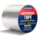 UB Unity Brand Super Strong Adhesive Waterproof tape Permanent Repair Roof Water Leakage Solution Rubber Foil Suitable for Roof Leak, surface Crack, Window Sill Gap, Boat Sealing, Tank Leak (10CM*5M)...