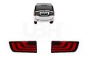 UBH Profession of Quality Car Reflector Lines Flowing design Back Bumper Reflector LED Brake Reflector Light (Scorpio Type E)...