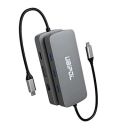 UBIPOL USB C 10 in 1 Hub & Docking Station, Multiport Type C to HDMI VGA 4K Adapter, 3 USB, RJ45?Audio 3.5, PD Fast Charging, Compatible with Lenovo, Samsung, iPad and Other Type C Devices...