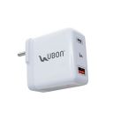 UBON CH-008 65W Type C and USB Ports Adapter, Fast Charging Power Adaptor...