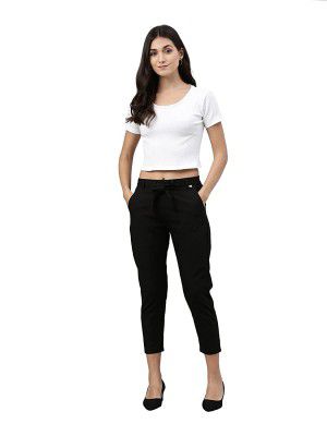 udugé Womens Casual Cotton Trousers with Pockets
