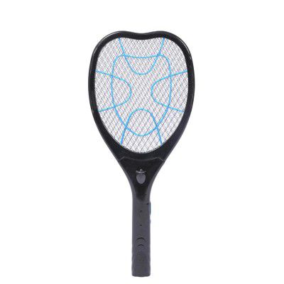 UGAOO Anti Mosquito Racquet Rechargeable Insect Killer Bat with LED Light-Black