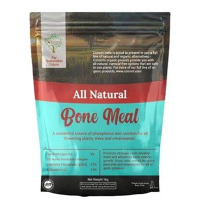 Ugrow Bone Meal Organic Fertilizer For Plants - 1 Kg (Powder)