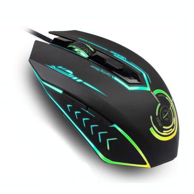 uhuru Gaming Mouse RGB Wired for Laptop - USB Optical Mouse with High Precision Sensor, (WM-02L)