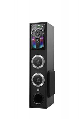 UIC Dj Mini-80W 5.25" Single Bluetooth Party Subwoofer Floor Standing Speaker Black (UIC-TWR-5105) (UIC-TWR-5107)