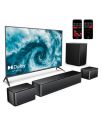 ULTIMEA 5.1 Sound Bar Soundbar Dolby Atmos and Bass, HDMI eARC, Poseidon D60...