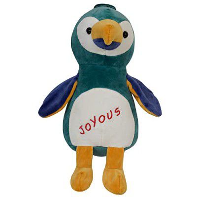 Ultra 11-inch Joyous Parrot Fully Stuffed Soft Plush Toy for Kids in Green