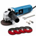 ULTRAFIST 850W Angle Grinder 100mm/4 Inch, 11000 RPM Electric Hand Grinder with Metal Gear Housing...