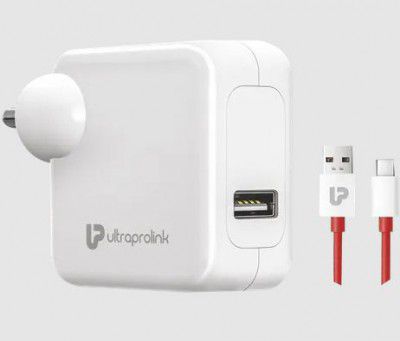 ultraprolink Boost 3W Type A Fast Charger (Type A to Type C, Multi-Layer Protection, White