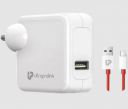 ultraprolink Boost 3W Type A Fast Charger (Type A to Type C, Multi-Layer Protection, White...