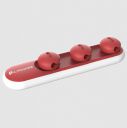 Ultraprolink Tidy Magnetic Cable Organizer (UM1001, Red)...