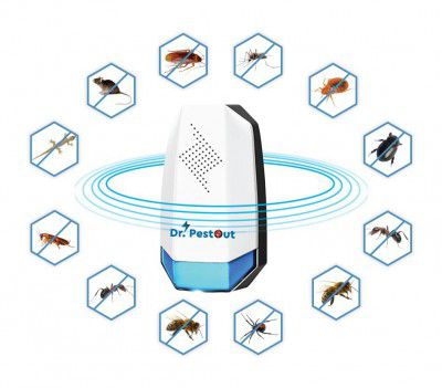 Ultrasonic Pest Repellent Machine to Repel Lizard, Rat, Cockroach, Mosquito, Home Pest & Rodent Repelling Aid for Reject Ants for Reject Insect Mosquito Killer Machine Lizard (Pack of 01)