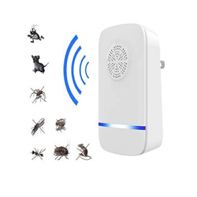 Ultrasonic Pest Repeller, Silent Electronic Pest Repellent Plug in Indoor Pest Control