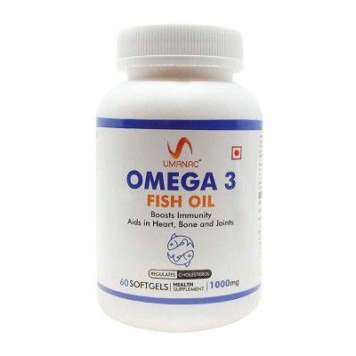 UMANAC Omega 3 fish Oil capsules 1000mg
