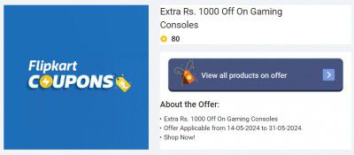 SONY PlayStation Starts at Rs 44990 ( Rs 1000 Off Via Supercoin + Bank Discount )