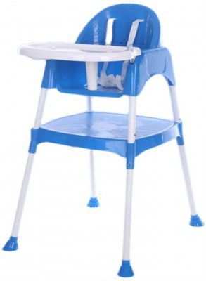Little Tribe Multifuction Kids High Chair (Blue, White)