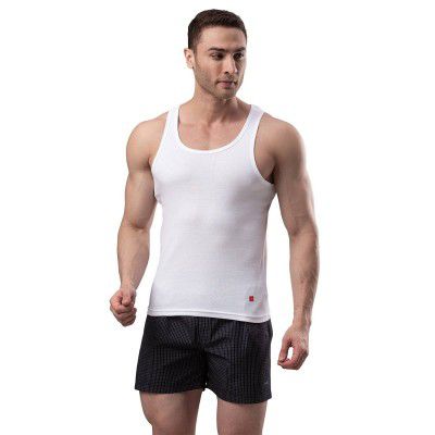 UnderJeans by Spykar Men Vest