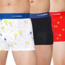 Underjeans Men Cotton Blend Printed Trunk [ Pack of 3 ]...
