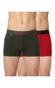 Underjeans Men's Cotton Blend Trunks (Pack of 2)...