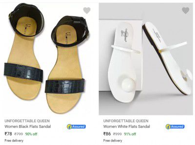 Unforgettable Queen Flats Up tp 90% off