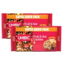 Unibic Fruit & Nut Cookies, 500 g (Pack of 2)| Premium Biscuits| Packed with Cranberries, Almonds & Cashews| Crispy & Crunchy| Teatime Snack| 1 Kg...