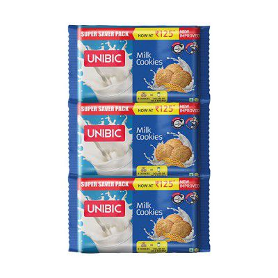 Unibic Milk Cookie - 500g (Pack of 3)