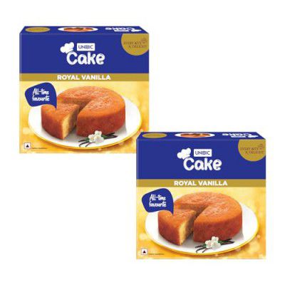 Unibic Vanilla Cake| Premium Cake 440gm