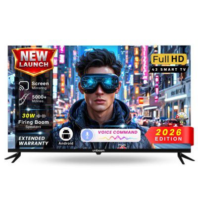 Uniboom_Optima Series (43") HD Smart LED TV| Android TV | 43S-ULT-AED