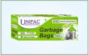 UNIPAC OXO Biodegradable Garbage Bag For Dustbin/Trash Bin | 90 Pcs | Small 17 X 19| 30 Pcs x pack of 3 Rolls...