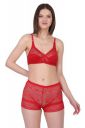 UNIQUEFASHION35-Womens Lingerie Set for Honeymoon, Hosiery & Net Adjustable, Bridal, Push-up Bra Panty Set and Swimwear( Pack of 1)...