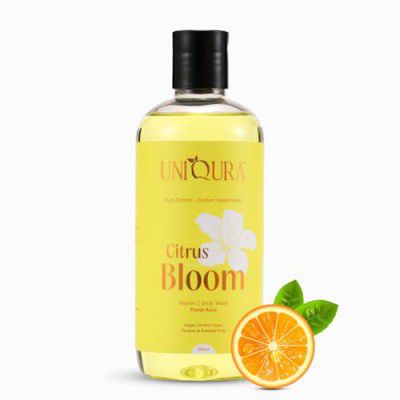 Uniqura Glowing Skin Vitamin C Body Wash with Intense Moisturisation Which Brightens Skin - 300ml