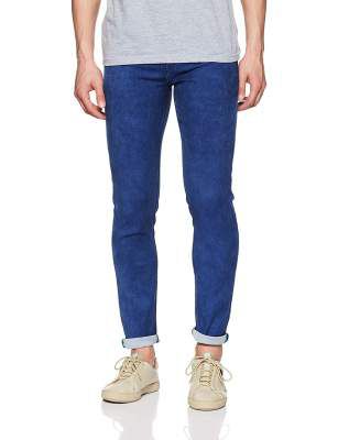 United Colors of Benentton Men's Tapered Fit Jeans (19P4L23R1122I_901_28_Blue)