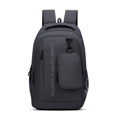 United Colors of Benetton Apex 33L Backpack - Olive, Water-Resistant