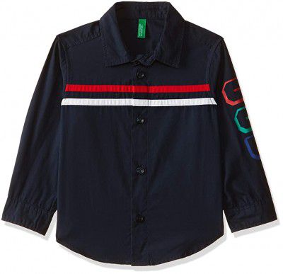 United Colors of Benetton Baby Boys Plain Regular Fit Shirt