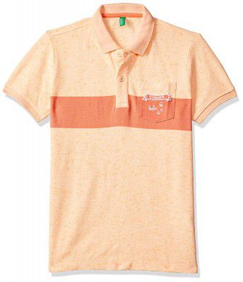 United Colors of Benetton Baby Boys Quilted Regular fit Polo
