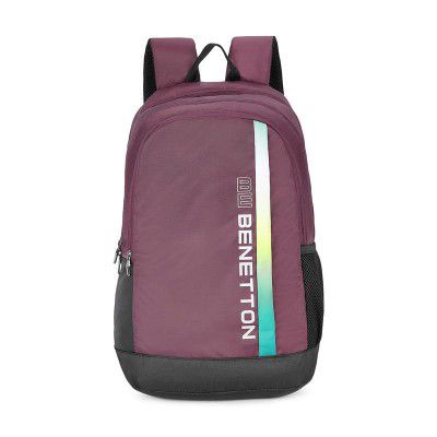 UNITED COLORS OF BENETTON Brenton Polyester 26L Laptop Backpack For Unisex