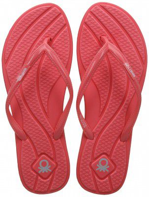 UNITED COLORS OF BENETTON Girl's 18a8cffpl154i Flip-Flops