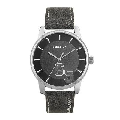 United Colors of Benetton Men Black Round Dial Analog Watch - UWUCG2000