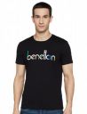 UNITED COLORS OF BENETTON Men's Cotton Regular Fit T-Shirt, Small...